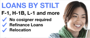 Loans for H1B, F1, L1 holders