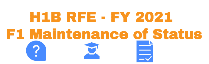 H1B RFE for Maintenance of Status - STEM OPT