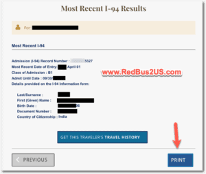 HOW to Get Electronic I-94 Online? No Record Found..? [2024]