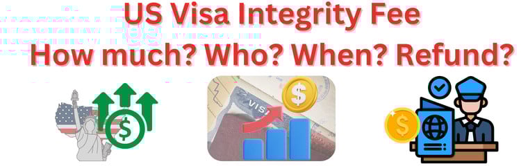 US Visa Integrity Fee - How much - Start Date - Refund Details