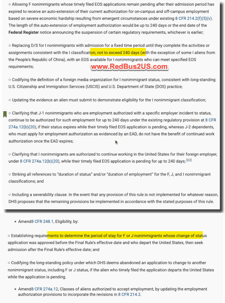 Summary of Changes as per the Proposed Regulation - Third Part