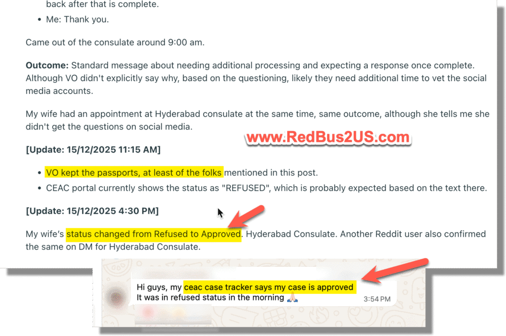 221g Issued and Approved by evening for H1B and H4 Applicants