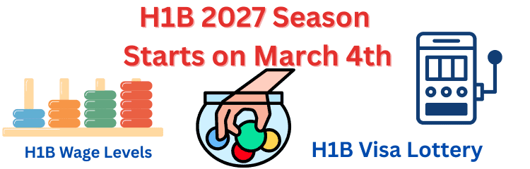 H1B Visa 2027 Start Dates - USCIS News Update