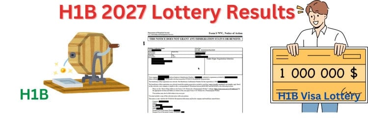 H1B Visa 2027 Lottery Results - Sample Notice