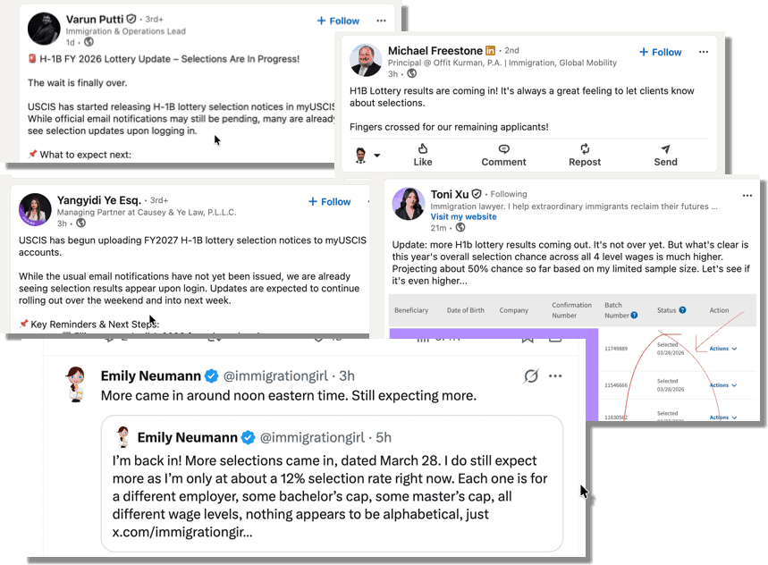 More FY 2027 Results about H1B Lottery