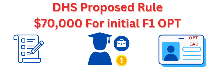 DHS F1 OPT Fee Proposed Rule 2026